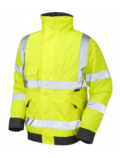 Leo Chivenor - ISO 20471 Class 3 Bomber Jacket  J01-Y High Visibility